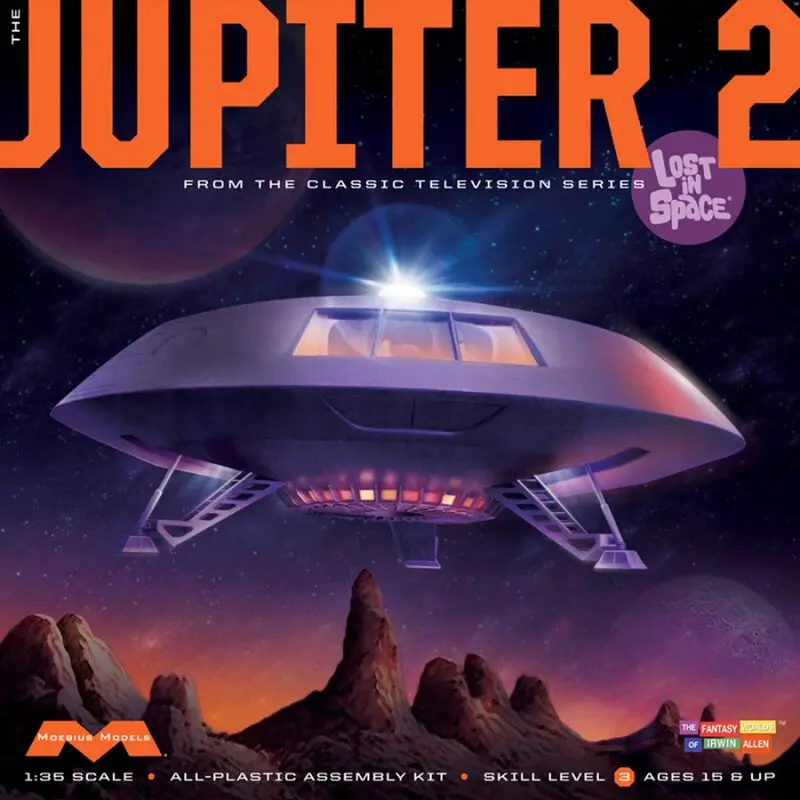 Moebius Lost In Space 1/35 Jupiter 2 Moe913 1