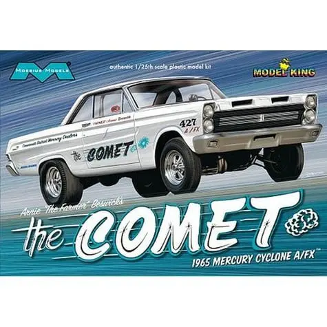Moebius Model Arnie The Farmer Beswick's 1965 Mercury Cyclone Model King 1