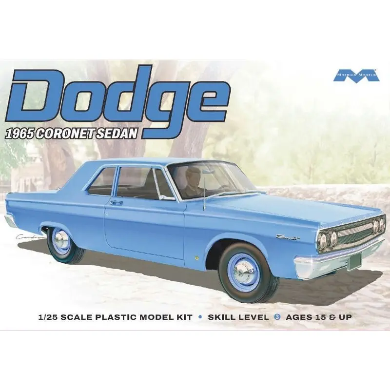 Moebius Moe2461 1/25 1965 Dodge Coronet Sedan 1