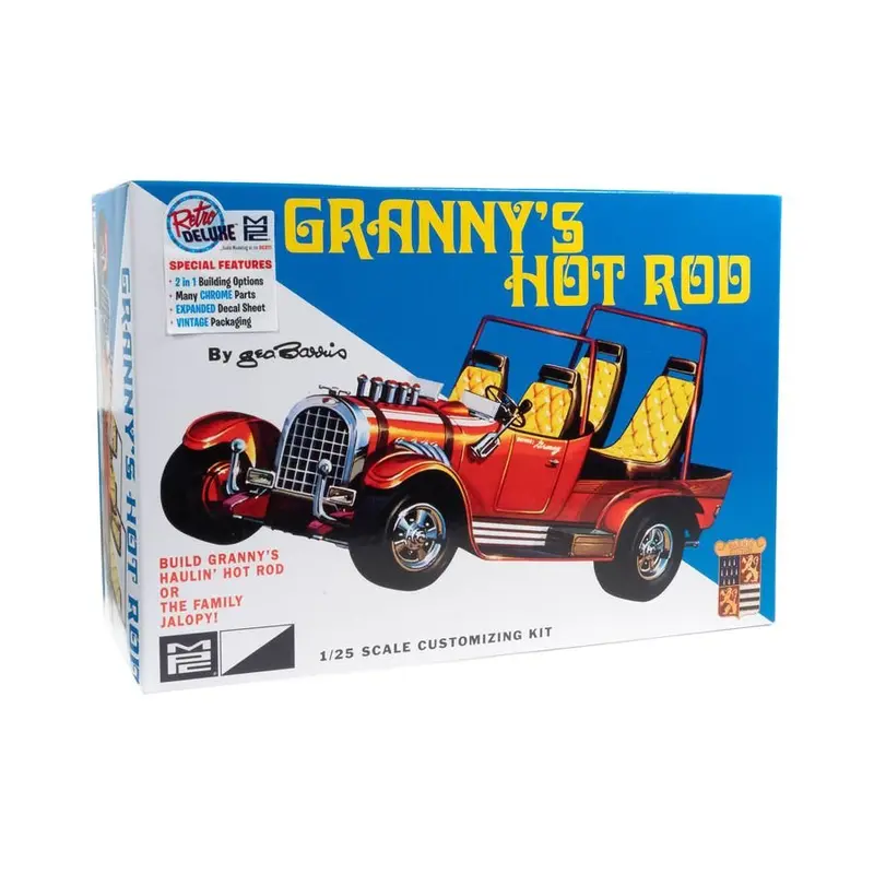 Mpc Granny's Hot Rod George Barris 1:25 Scale Model Kit 1