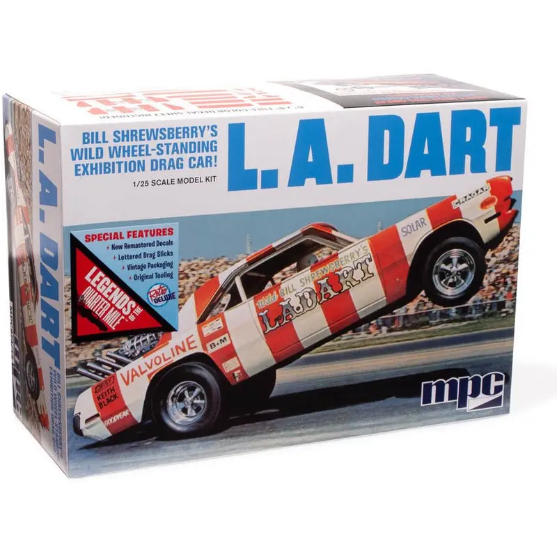 Mpc L.A. Dart Wheelstander 1:25 Scale Model Kit 1