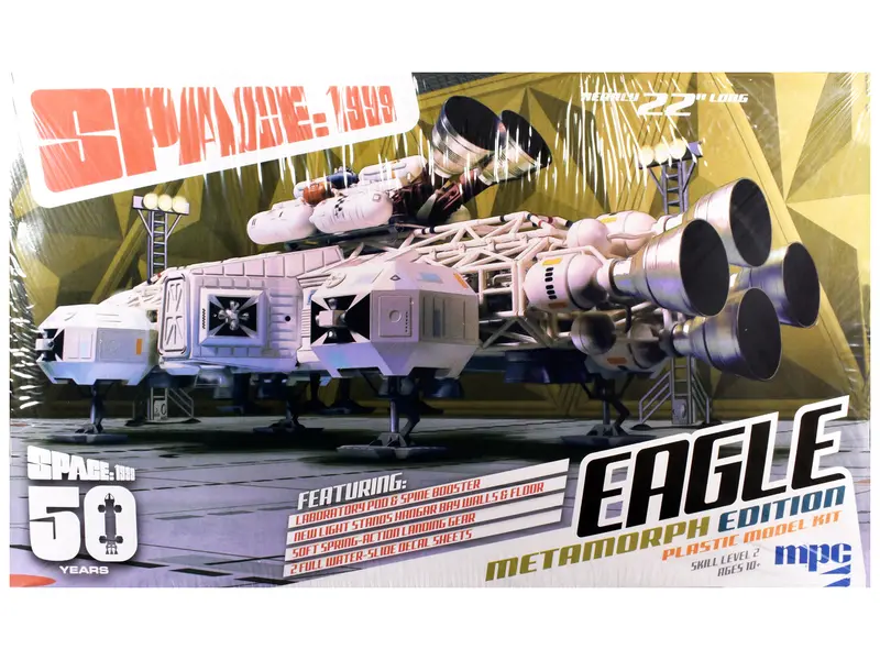 Mpc Space 1999: '22" Eagle Transporter Metamorph Edition 1:48 Scale Model Kit 1
