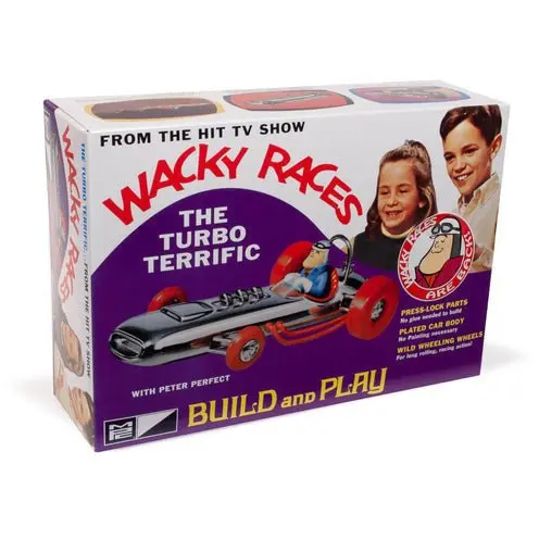Mpc Wacky Races - Turbo Terrific (Snap) 1:32 Scale Model Kit 1