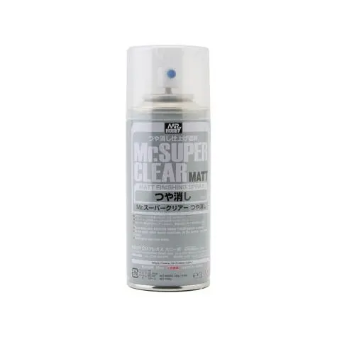 Mr Super Clear Flat Spray 1