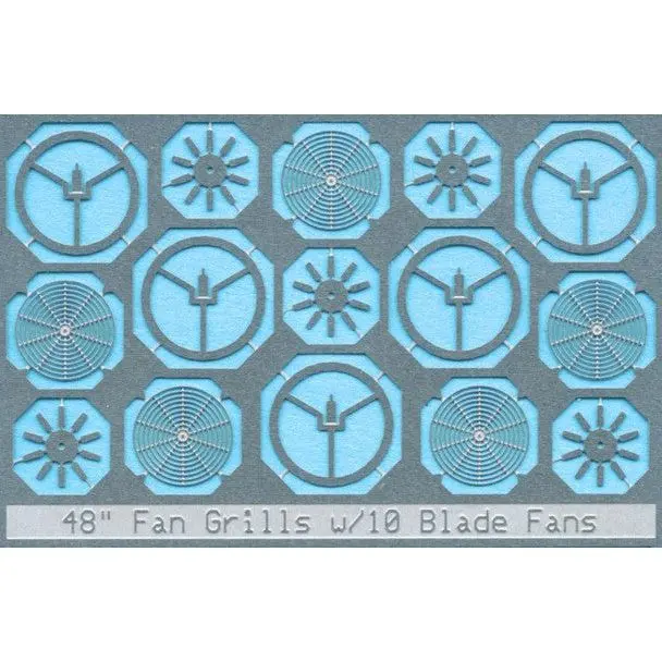 N 48" Fan Grill 10 Blade 1