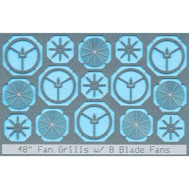 N 48" Fan Grill 8 Blade 5 1