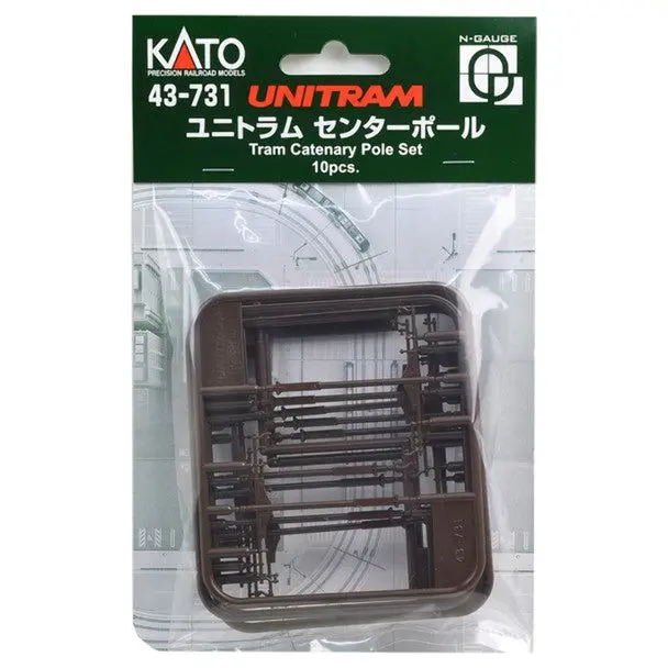 N Tram Catenary Pole Set 1