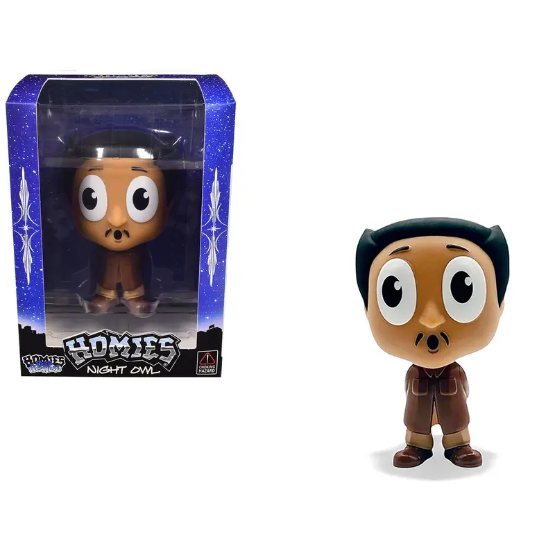 Night Owl 4.5" Figure "Homies Big Headz" Series 5 Model By Homies 1