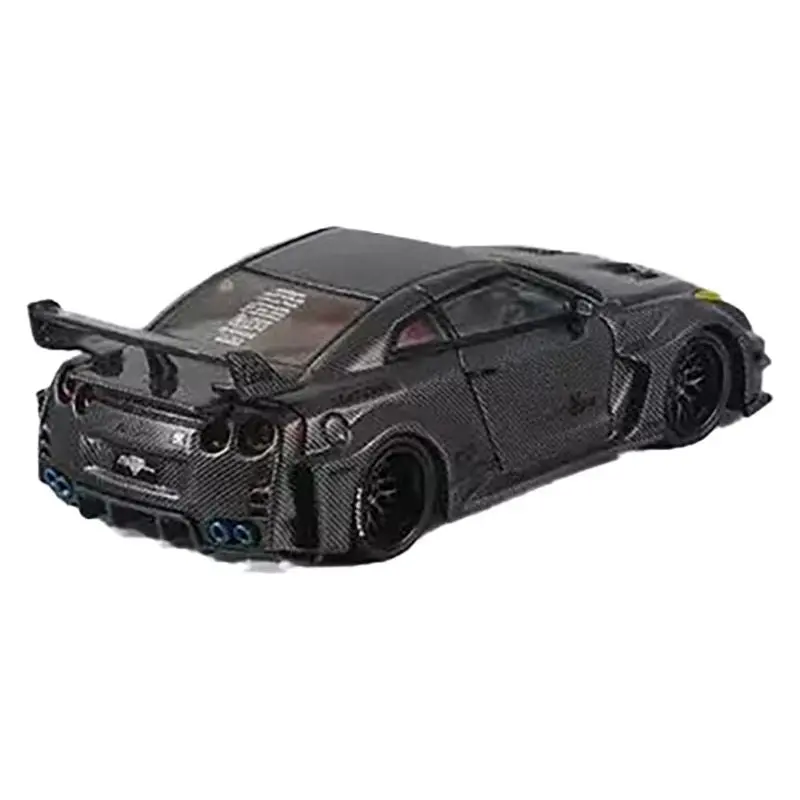 Nissan 35Gt-Rr "Lb-Silhouette Works Gt" Rhd (Right Hand Drive) Full Carbon With Extra Wheels 1/64 Diecast Model Car By Cm Models 1