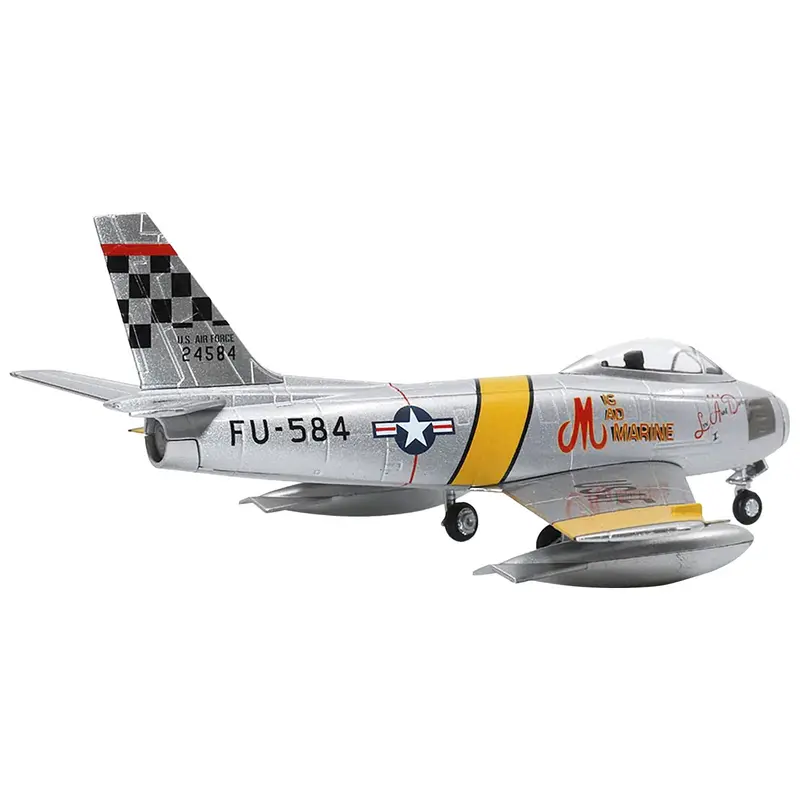 North American F-86F Sabre Fighter Aircraft "Us Air Force" 1/72 Diecast Model By Militaria Die Cast 1