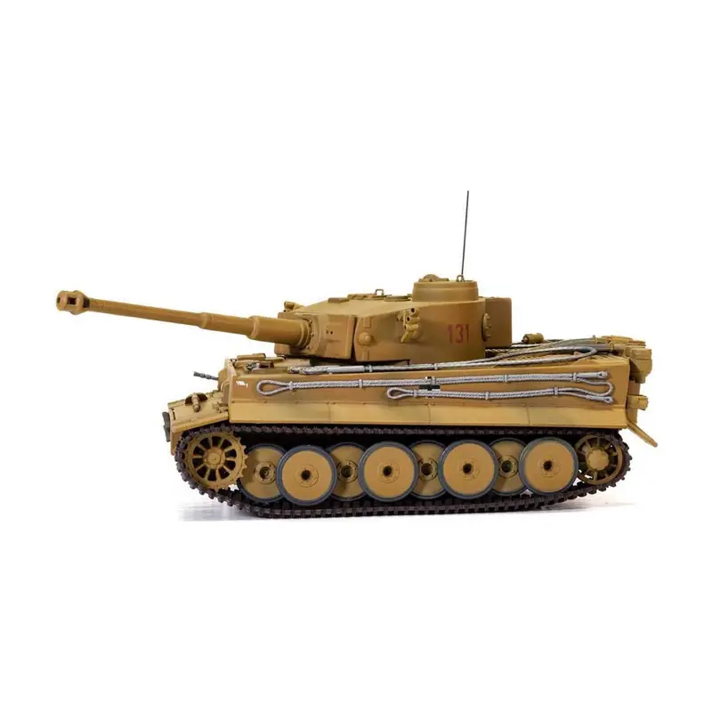 Panzerkampfwagen Vi Tiger Ausf E (Early Production) Tank "Tiger 131 Schwere Panzerabteilung 504 Point 174 Gueriat El Atach Tunisia" (1943) German Army "Military Legends" Series 1/50 Diecast Model By Corgi 1