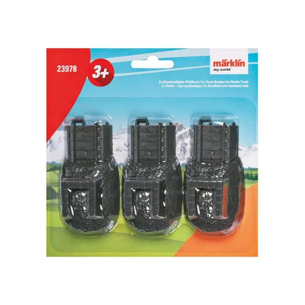 Plastic Track Bumpers 3Pc 1
