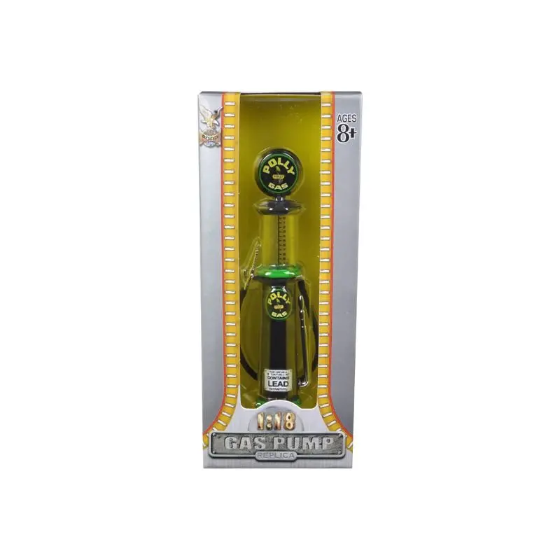 "Polly" Gasoline Vintage Gas Pump Cylinder 1/18 Diecast Replica By Road Signature 1