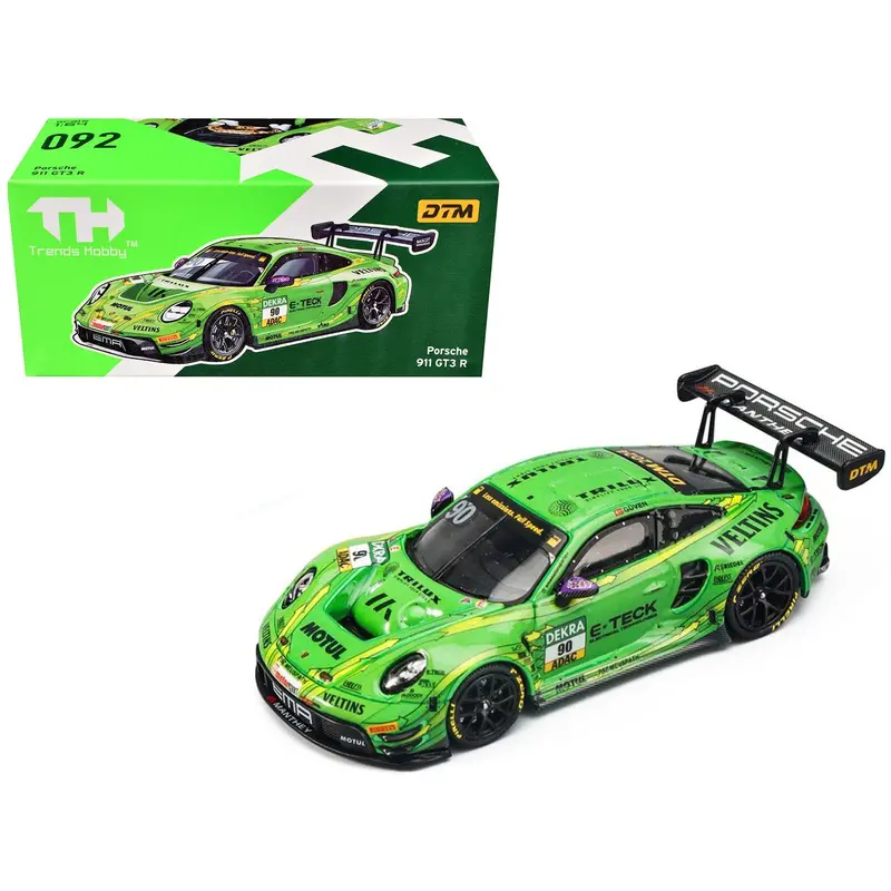 Porsche 911 Gt3 R (992) #90 Ayhancan Guven "Manthey Ema" "Dtm" (2024) 1/64 Diecast Model Car Trends Hobby 1