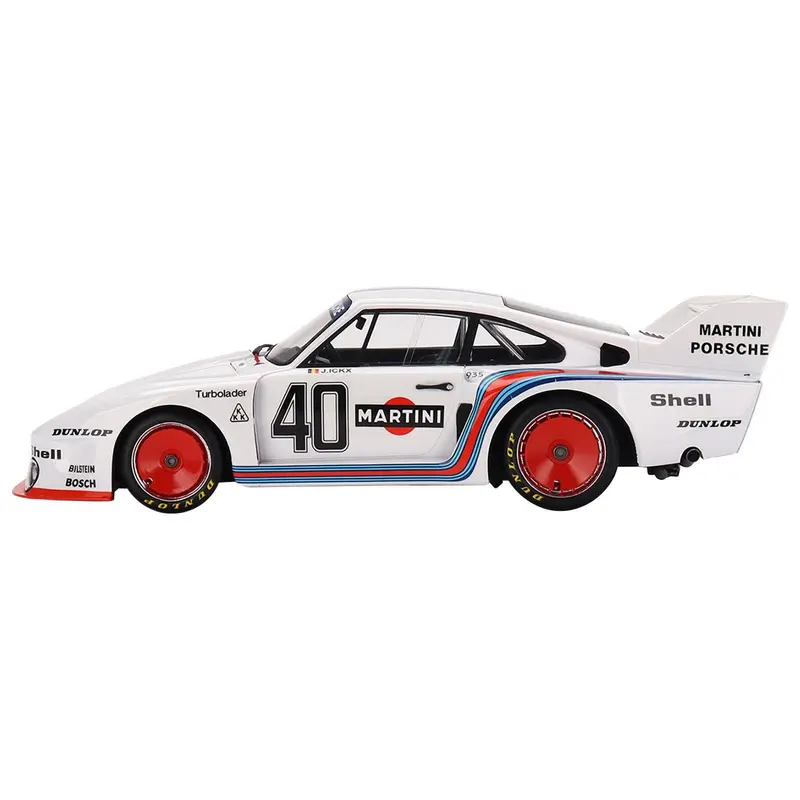 Porsche 935/77 2.0 "935 Baby" #40 Jacky Ickx "Martini Racing" Division Ii Winner "Drm Hockenheim" (1977) 1/18 Model Car By Top Speed 1