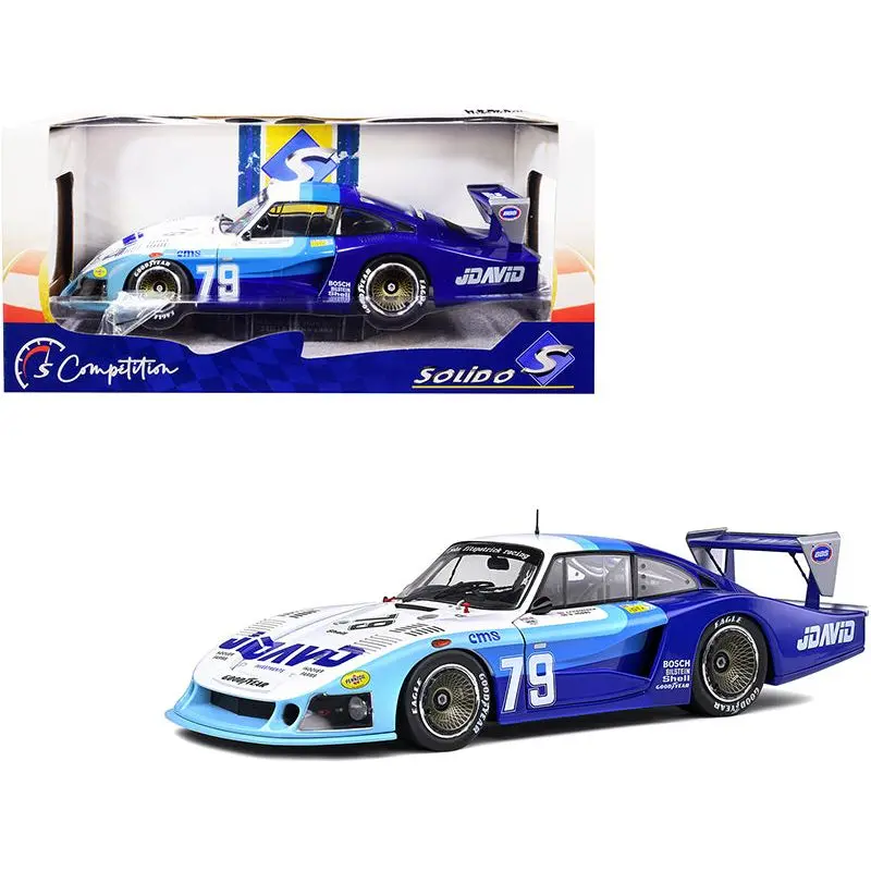 Porsche 935 Moby Dick Rhd (Right Hand Drive) #79 John Fitzpatrick - David Hobbs 24H Of Le Mans (1982) "Competition" Series 1/18 Diecast Model Car By Solido 1