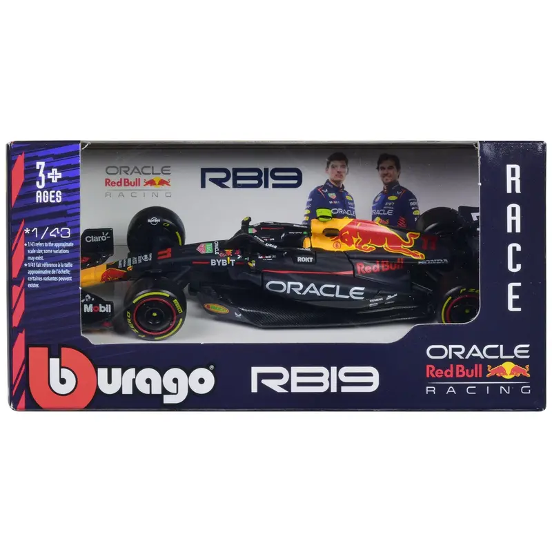 Red Bull Racing Rb19 #11 Sergio Perez "Oracle" Formula One F1 World Championship (2023) "Race" Series 1/43 Diecast Model Car By Bburago 1
