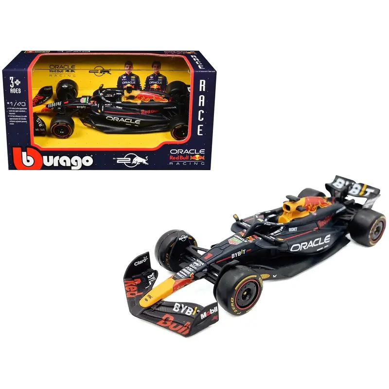 Red Bull Racing Rb20 #1 Max Verstappen "Oracle" Formula One F1 World Championship (2024) "Race" Series 1/43 Diecast Model Car By Bburago 1