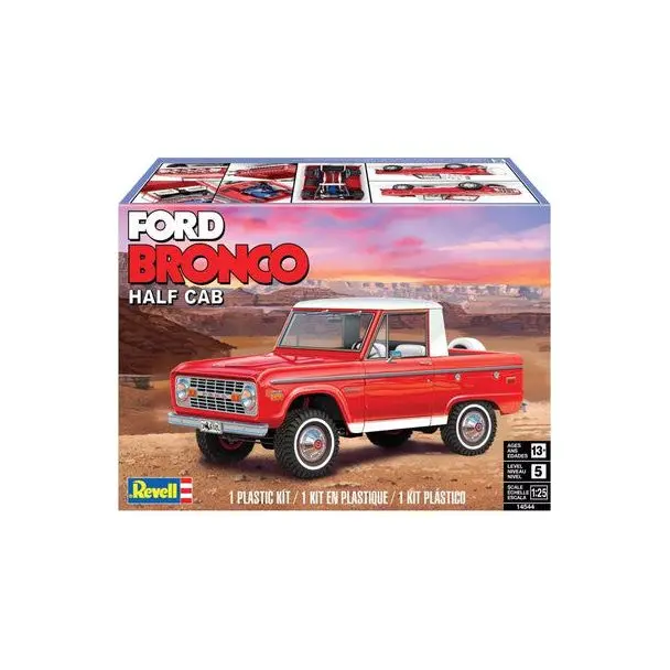 Revell 1/25 Ford Bronco Half Cab 1