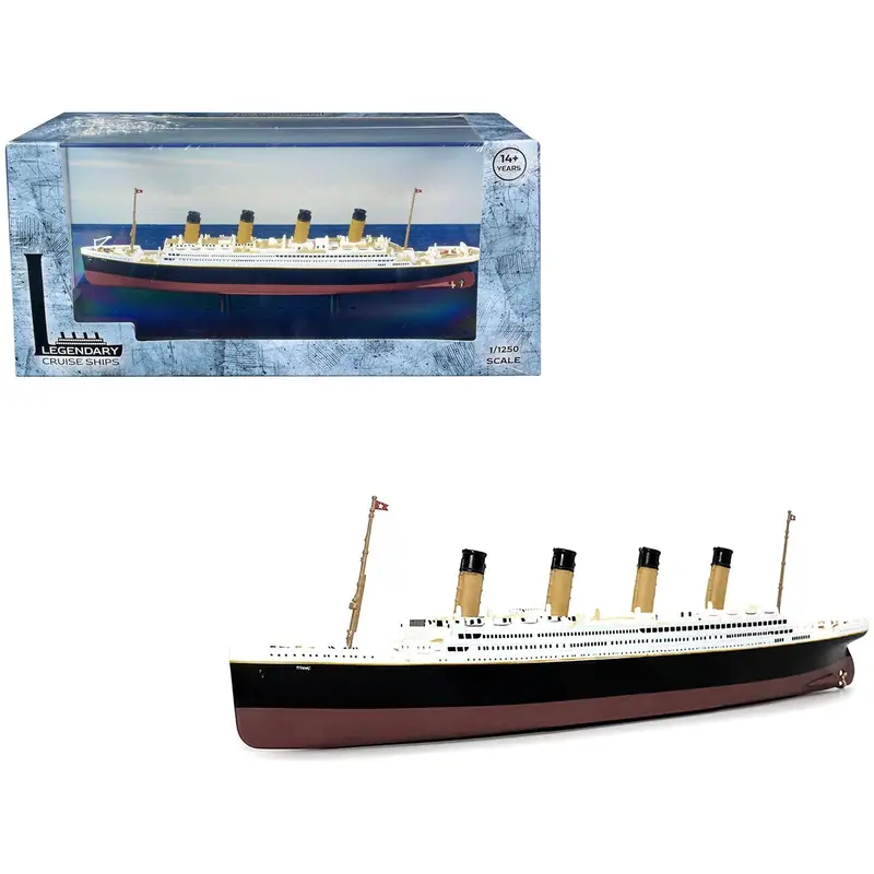 Rms Titanic Passenger Ship 1/1250 Diecast Model By Legendary Cruise Ships 1