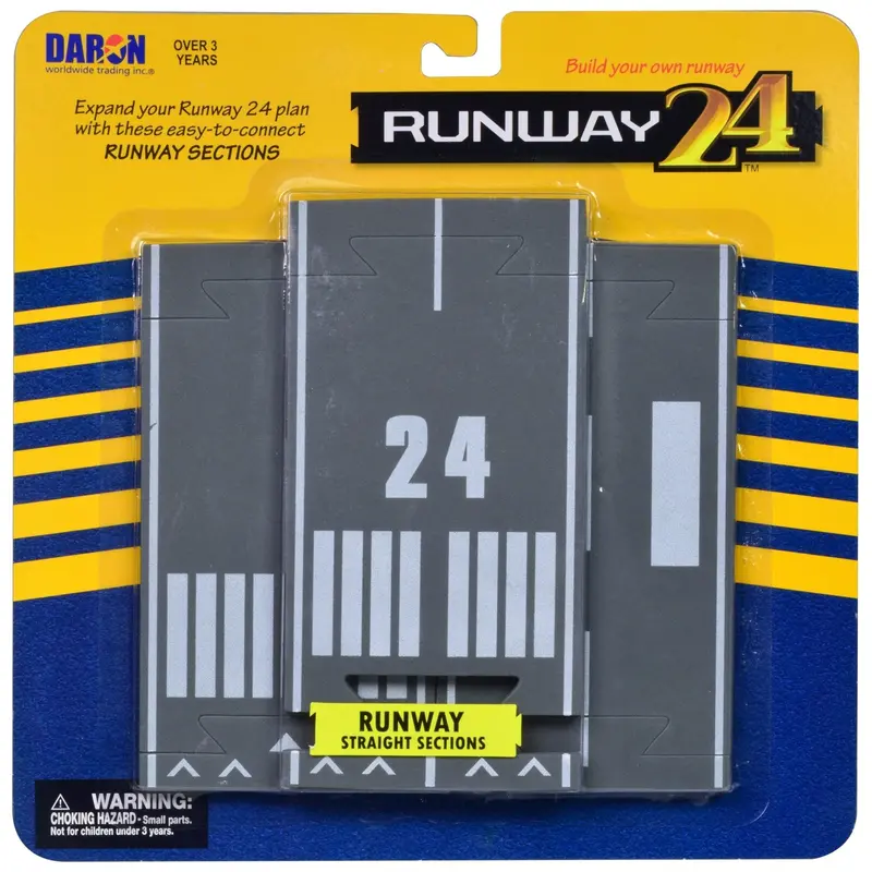 Runway Straight Sections 3 Piece Set For Diecast Models By Runway24 1