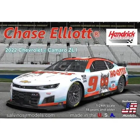 Salvinos Jr 1/24 '22 Camaro Elliott 1