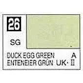 Semi Gloss Duck Egg Green 1