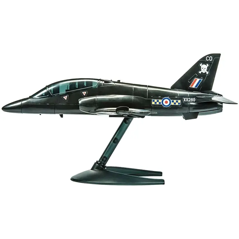 Skill 1 Model Kit Bae Hawk Painted Plastic Model Airplane Kit By Airfix Quickbuild 1