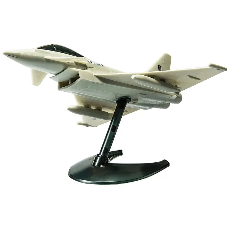 Skill 1 Model Kit Eurofighter Typhoon Snap Together Painted Plastic Model Airplane Kit By Airfix Quickbuild 1