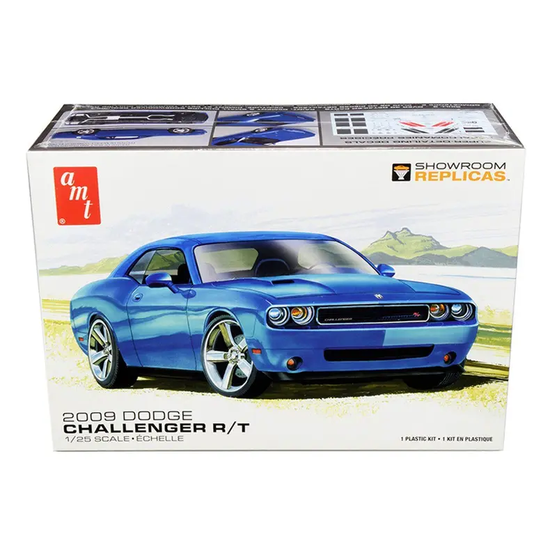 Skill 2 Model Kit 2009 Dodge Challenger R/T 1/25 Scale Model By Amt 1