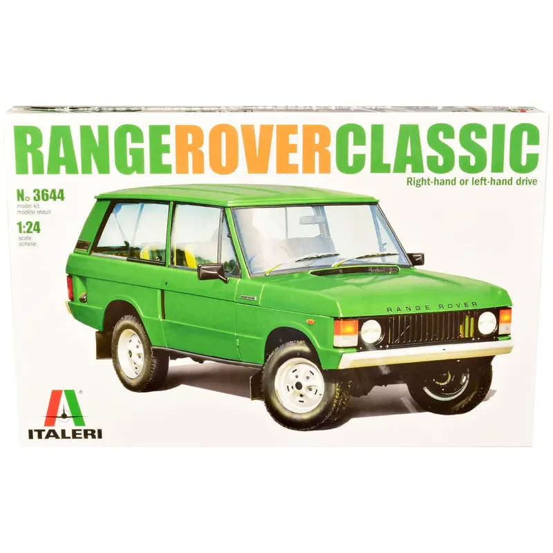 Skill 3 Model Kit Land Rover Range Rover Classic 1/24 Scale Model By Italeri 1
