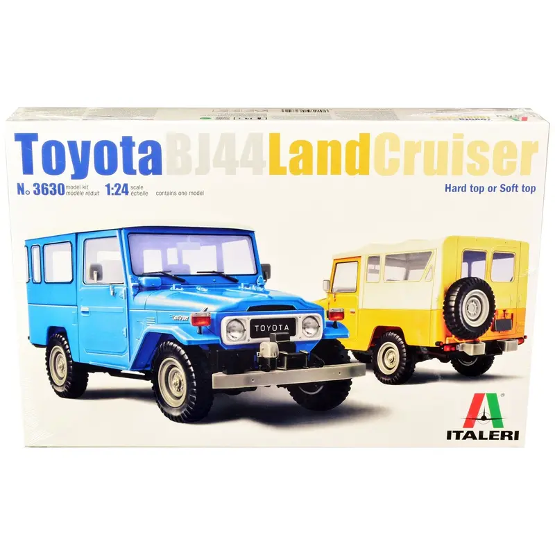 Skill 3 Model Kit Toyota Bj44 Land Cruiser 1/24 Scale Model By Italeri 1
