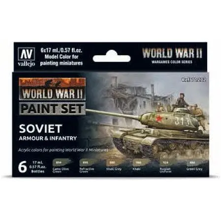Soviet Armour& Infantry(6 1