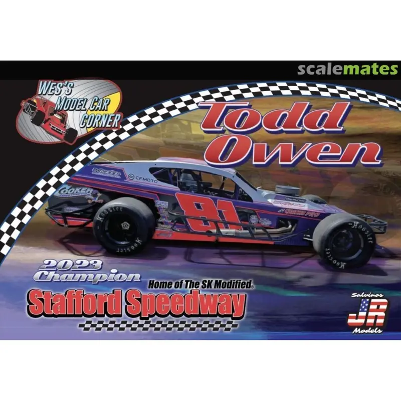 Stafford Speedway Champion Todd Owen Car Kit 1
