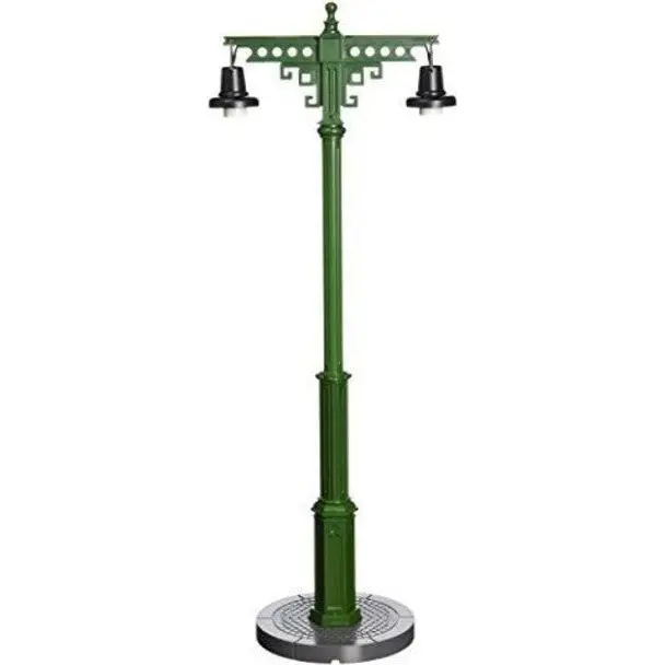 Station Lamp W/Twin Light 1