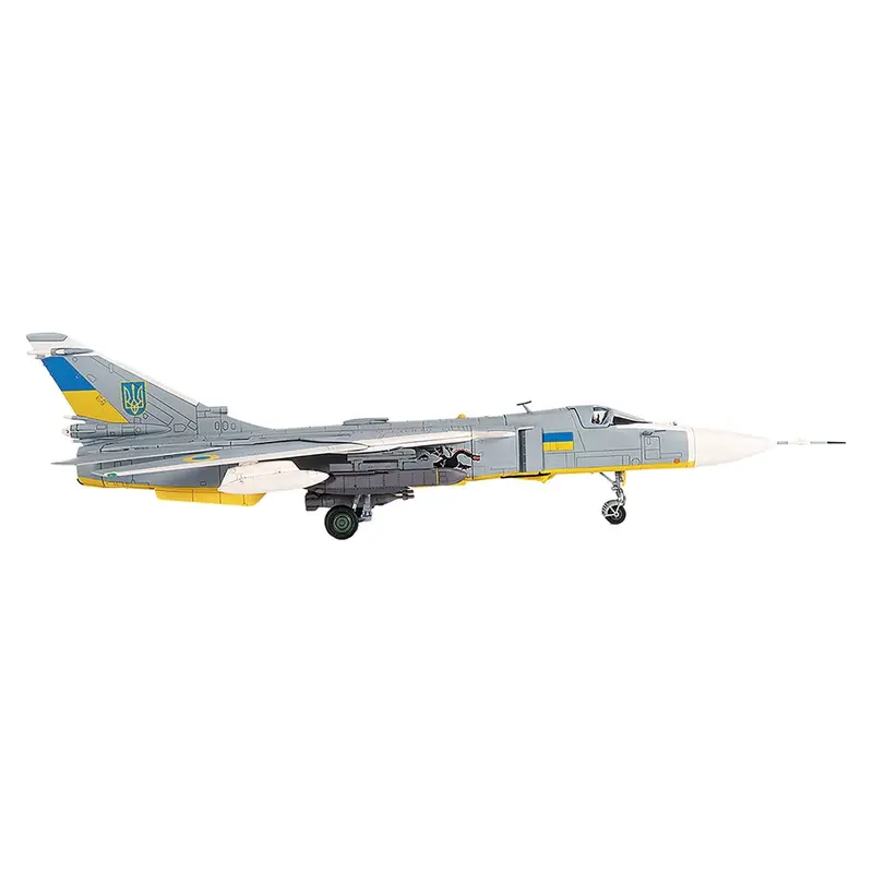 Sukhoi Su-24M Fencer-D Bomber Aircraft "Ukraine War" (2023) Ukrainian Air Force 1/72 Diecast Model By Jc Wings 1