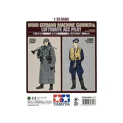 Tamiya 1:35 German Gunner + Ace Pilot 1