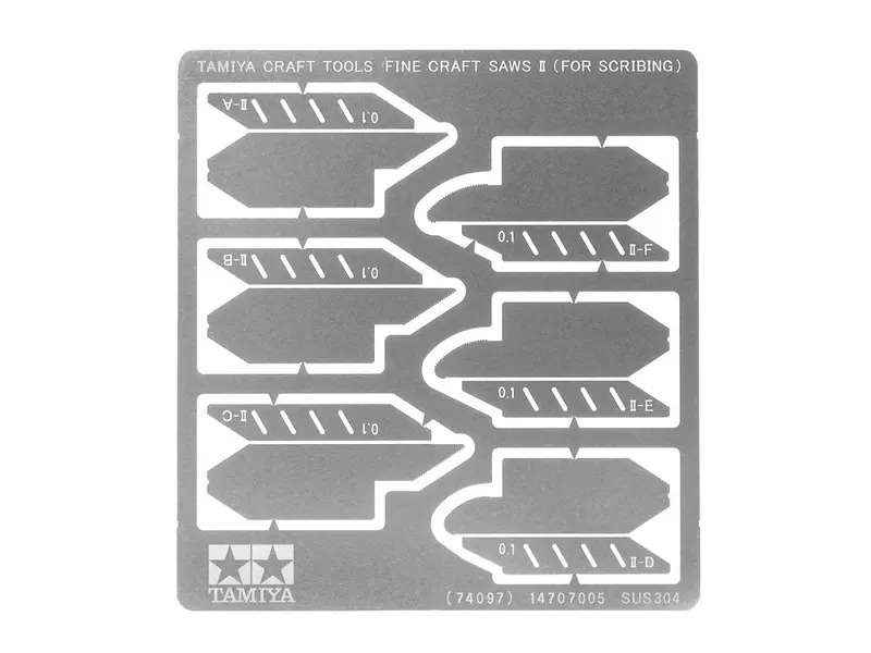 Tamiya Fine Craft Saws Ii 1