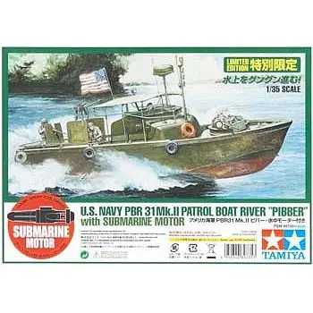 Tamiya Us Navy Pbr31 Mk.Ii Pibber W/Sub Motor 1