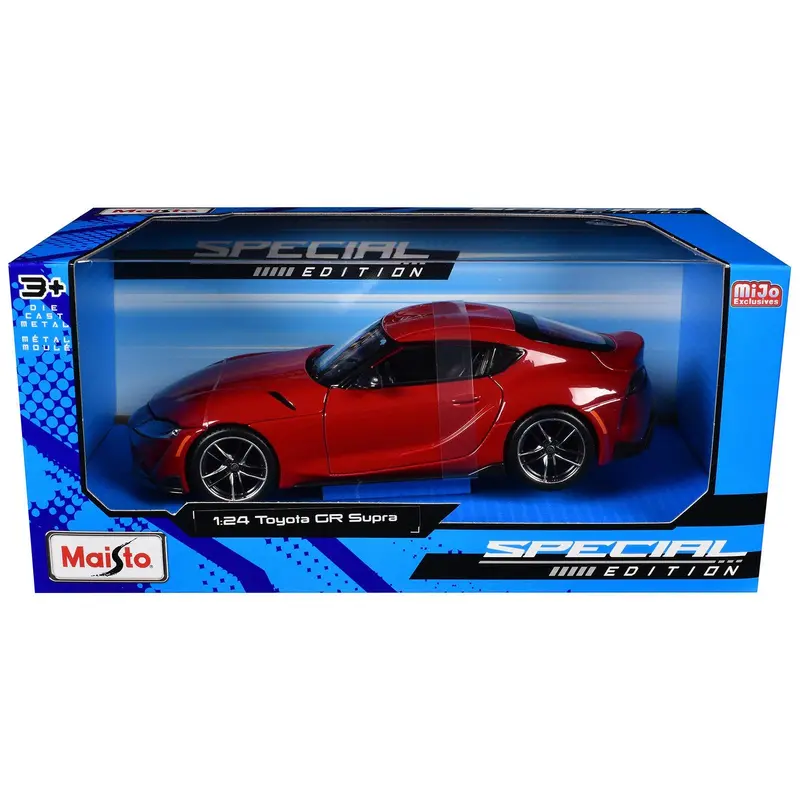 Toyota Gr Supra Red "Special Edition" Series 1/24 Diecast Model Car By Maisto 1