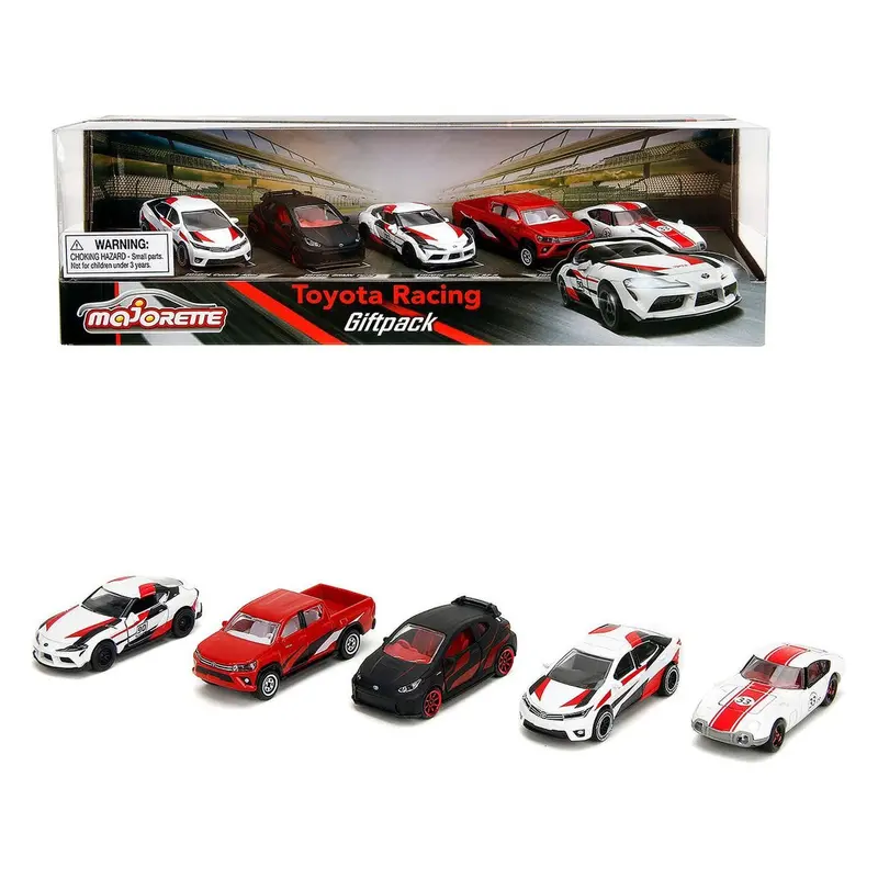 Toyota Racing Giftpack (2024) 5 Piece Set 1/64 Diecast Model Cars By Majorette 1