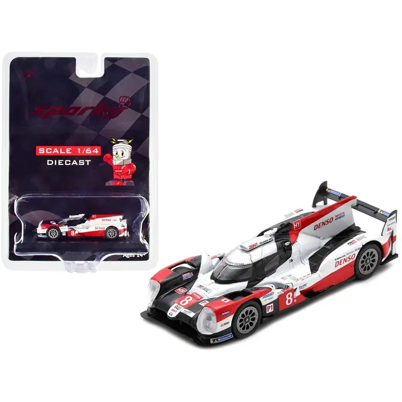 Toyota Ts050 Hybrid #8 Sebastien Buemi - Brendon Hartley - Kazuki Nakajima Toyota Gazoo Racing Winner 24 Hours Of Le Mans (2020) 1/64 Diecast Model Car By Sparky 1