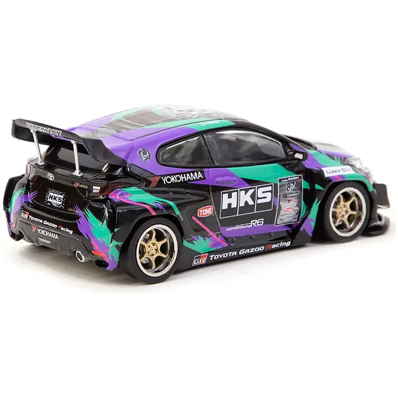 Toyota Yaris Ks Racing Performer Gr "Hobby43" Series 1/43 Diecast Model Car By Tarmac Works 1