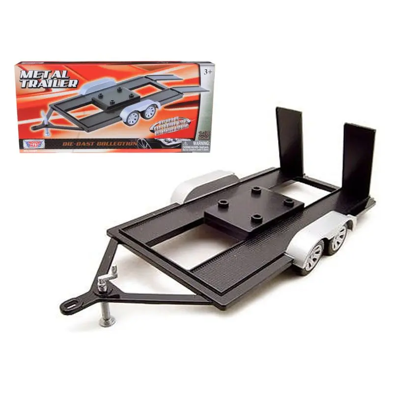 Trailer For 1/18 Scale Diecast Cars By Motormax 1