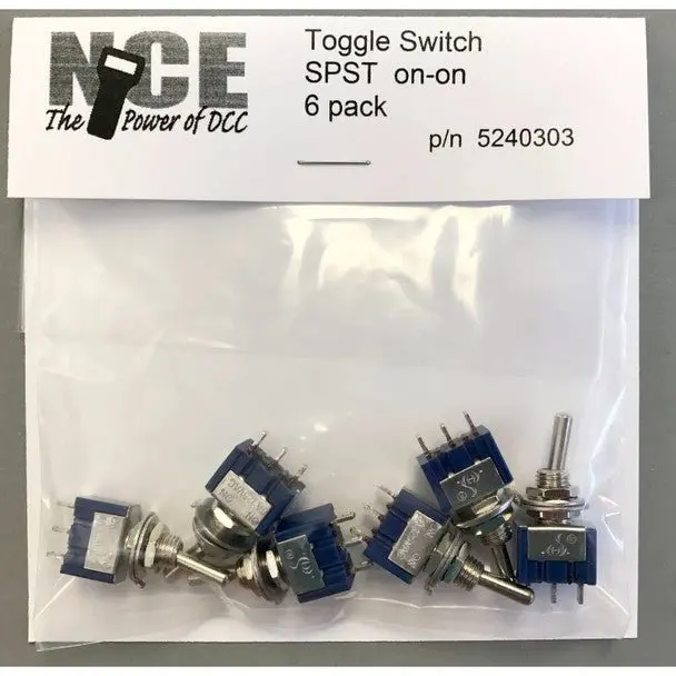 Ts6s Spst Toggle 6/Pk 1