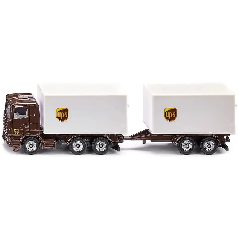 "Ups Logistics" Set Of 3 Pieces Diecast Models By Siku 1