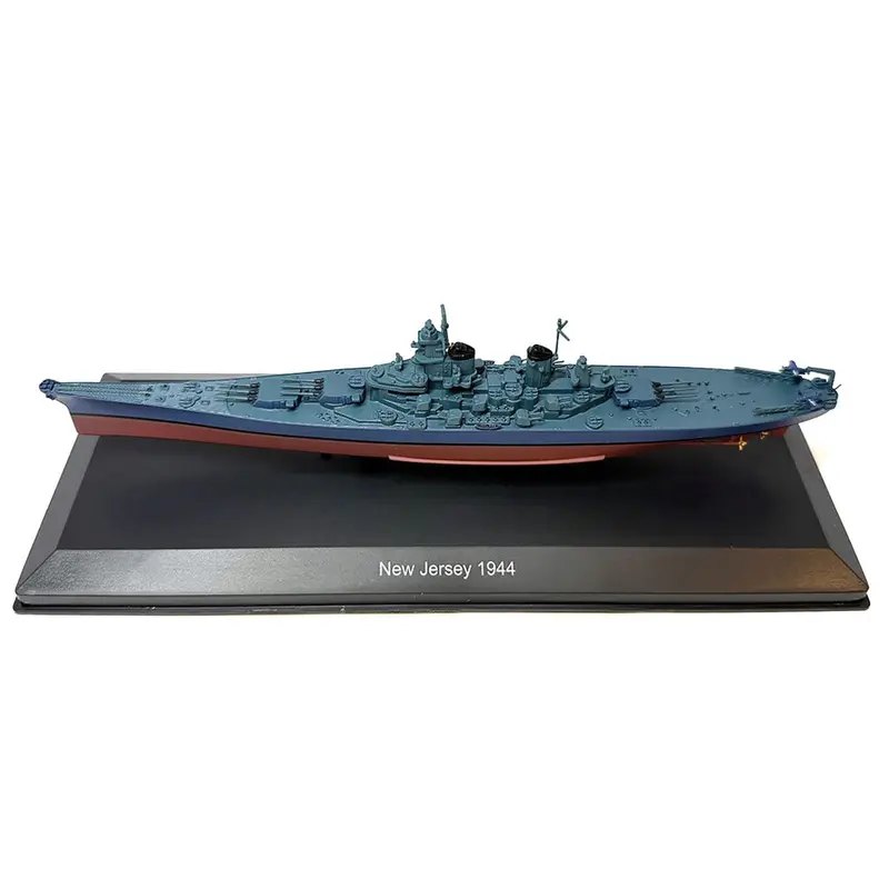 Uss New Jersey (Bb-62) Battleship (1944) 1/1100 Diecast Model By Diecast Of Defense 1