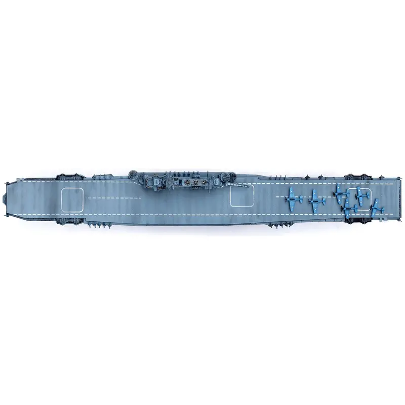 Uss Yorktown (Cv-5) Aircraft Carrier "Us Navy" World War Ii 1/1000 Diecast Model By Legion 1
