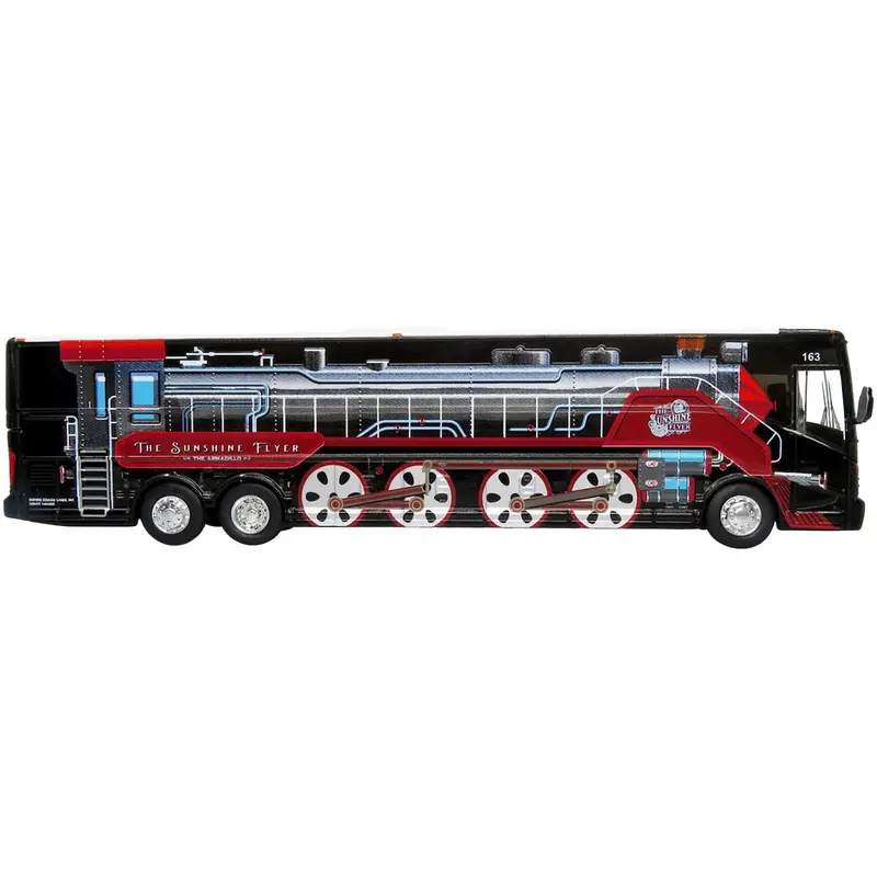 Van Hool Cx-45 Coach Bus Empire Coach Lines "The Sunshine Flyer: The Armadillo" 1/87 Diecast Model By Iconic Replicas 1