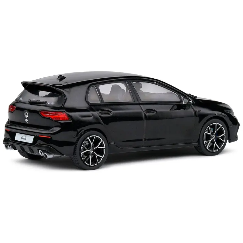 Volkswagen Golf Viii R Deep Black Pearl 1/43 Diecast Model Car By Solido 1